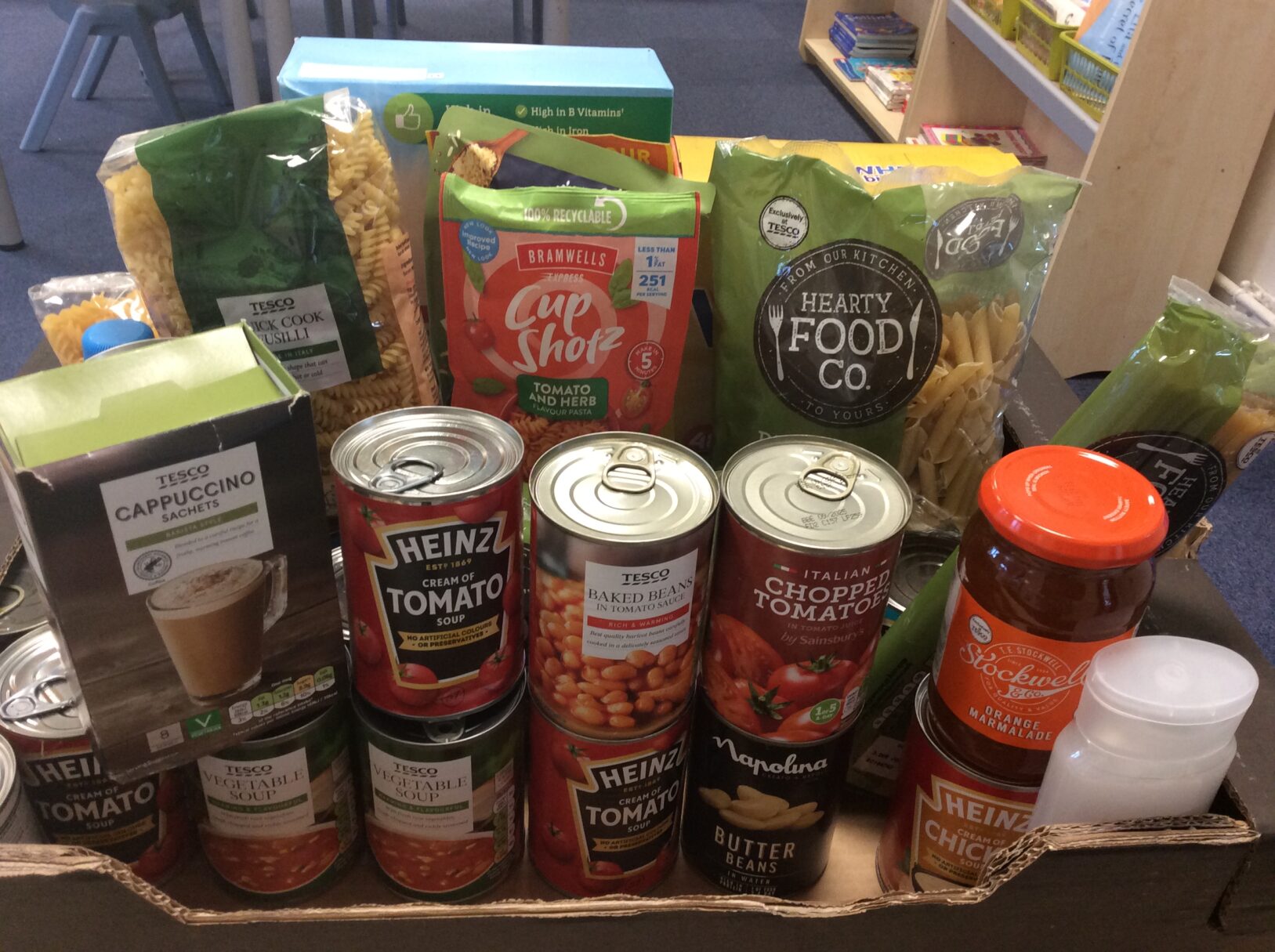 Header image for Harvest donations